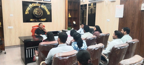Interaction with CMO, Shravasti.jpg