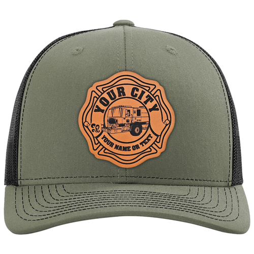 richardson 112 hat maltese cross city loden black.png