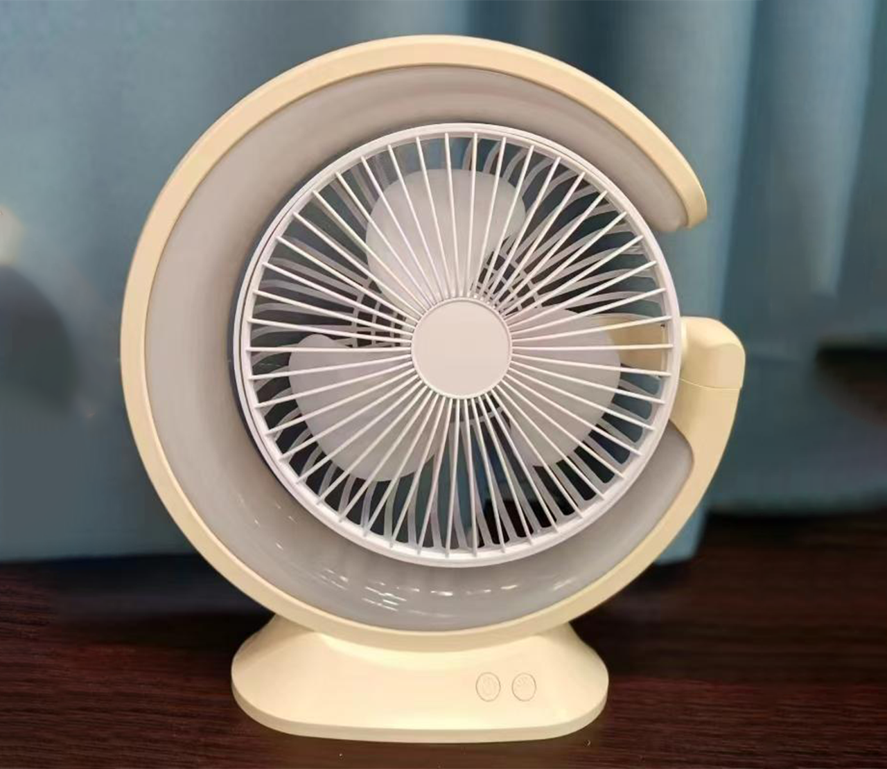 Mini ventilateur USB rechargeable avec LED – Maciun