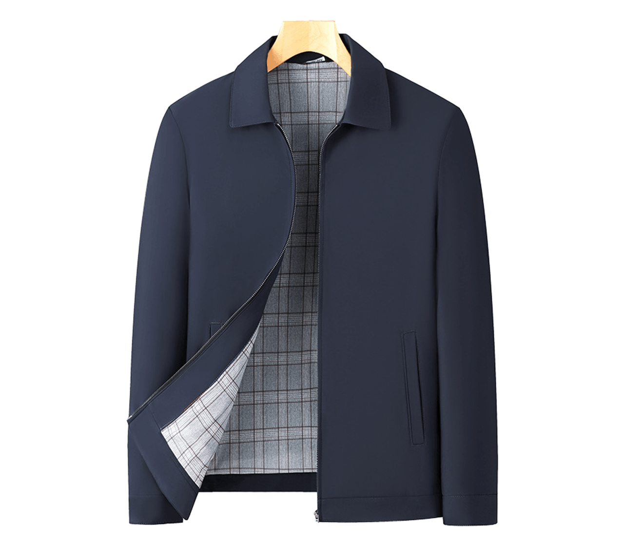 Veste homme classique coupe-vent – Style business décontracté