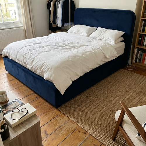 Single Storage Bed in Blue Velvet - a Good Plain Choice.png