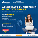 New Batch Azure Data Engineering with Databricks - May 7th