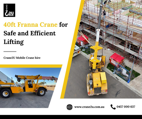 Lift Smarter with a 40ft Franna Crane | Crane2U.jpg