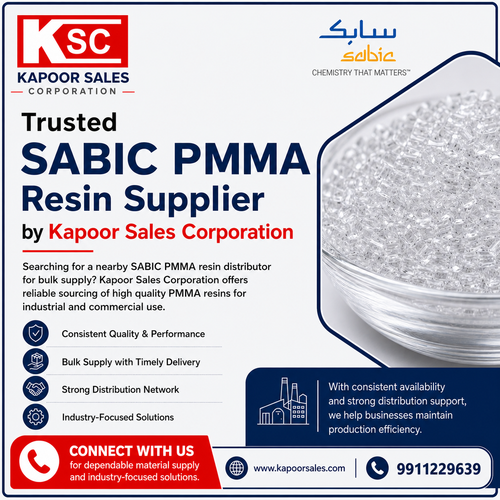 Trusted SABIC PMMA Resin Supplier by Kapoor Sales Corporation.png