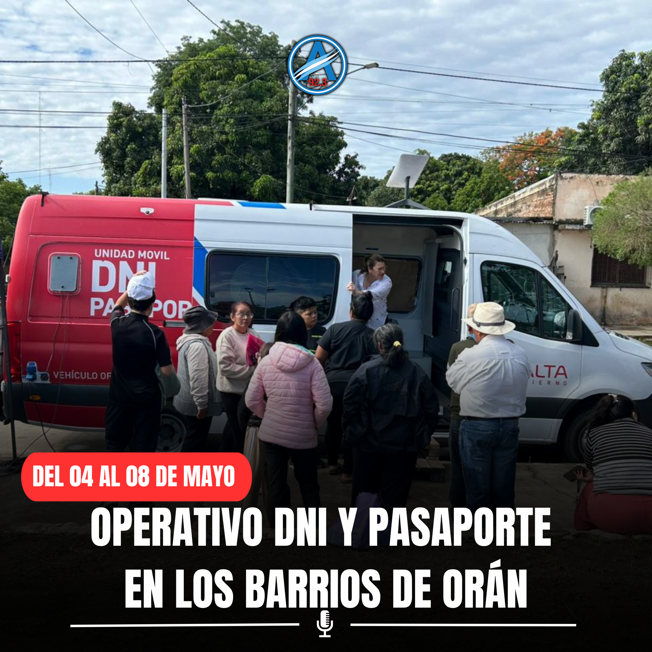 🪪🚐ÉSTOS SON LOS DÍAS Y LUGARES DEL OPERATIVO EN ORÁN