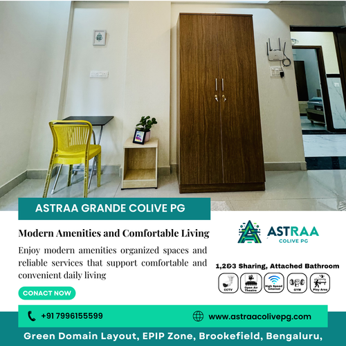 Well-equipped living spaces enhance both comfort and productivity.