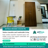 Well-equipped living spaces enhance both comfort and productivity.