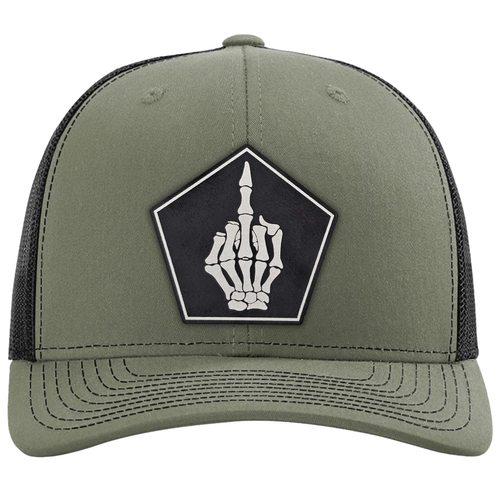 richardson 112 hat skeleton finger loden black.png