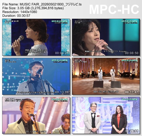 [TV-Variety] MUSIC FAIR – 2026.05.02