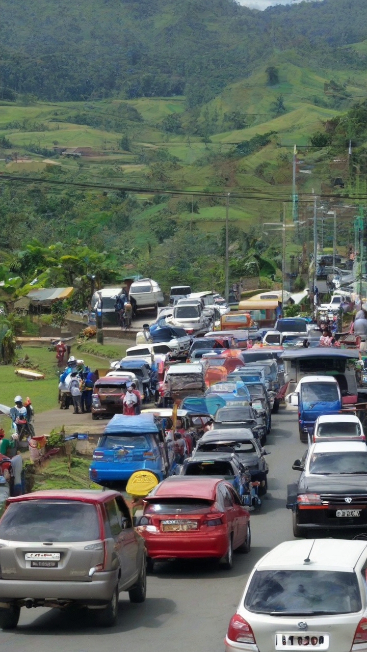 Motorists queue ahead of fuel price hike in Bukidnon