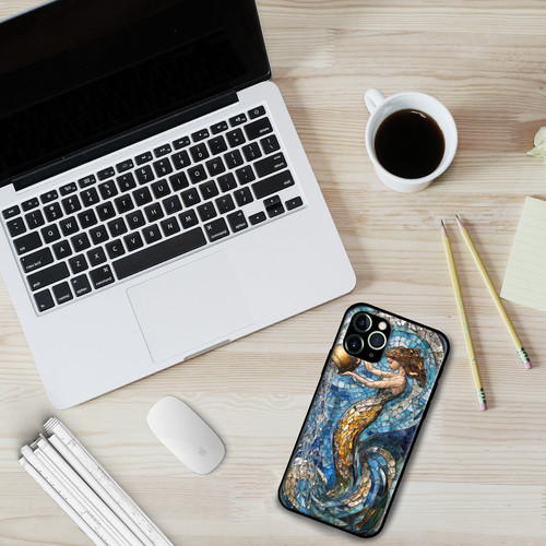 Aquarius Mosaic Stained Glass Innovative Water Bearer Zodiac Decor.jpg