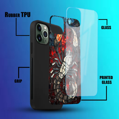 Scorpio Mosaic Stained Glass Mysterious Scorpion Astrology Art.jpg