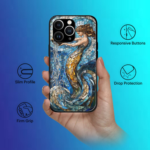 Aquarius Mosaic Stained Glass Innovative Water Bearer Zodiac Decor.jpg