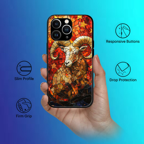 Aries Mosaic Stained Glass Bold Ram Zodiac Art.jpg