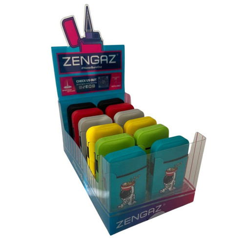 Isqueiro Maçarico Zengaz ZL 13E Wing Jet Ilustrado (6)