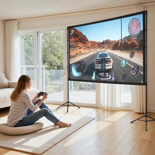 us%2FZJSTYPMEKLJZTWA9Y001V0%2Foriginal img v1%2Fprojection screen with stand m100 1.12.jpg