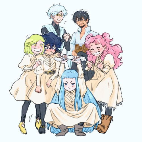  coco agott arklaum brushbuddy richeh tetia and 1 more tongari boushi no atelier drawn by birdmanbir.jpg