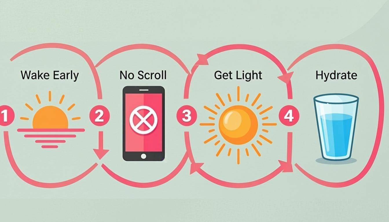 tutorial visual: Actionable Steps to Fix Your Morning Routine