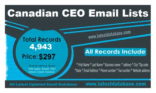 Canadian CEO Email Lists.webp