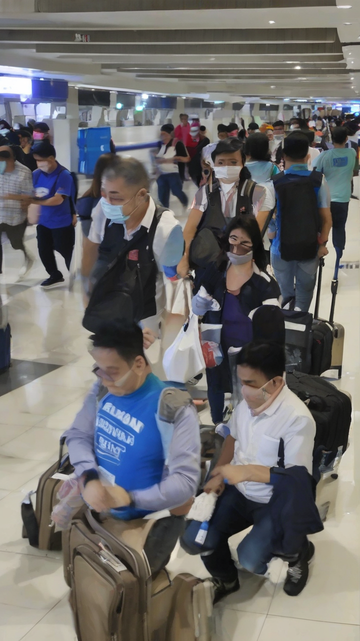 Nearly 600 OFWs return home from Bahrain, UAE