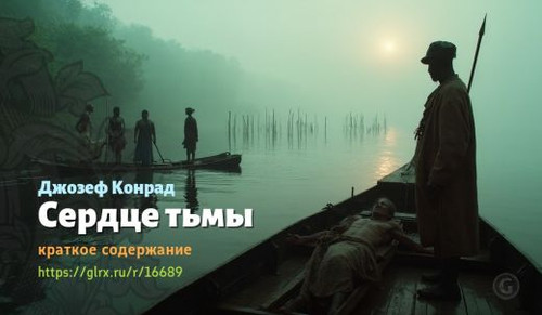 Читать краткий пересказ книги Джозефа Конрада «Сердце тьмы». Сердце тьмы, Конрад, краткое содержание.jpg