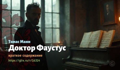 Читать краткий пересказ романа Томаса Манна «Доктор Фаустус». Доктор Фаустус, Манн, краткое содержан.jpg