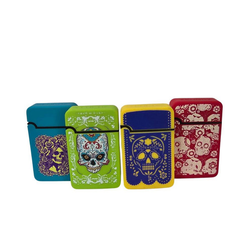 Isqueiro Maçarico Zengaz ZL 8 Grand Jet Emb Cores Skull (3) (1)