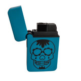 Isqueiro Maçarico Zengaz ZL 8 Grand Jet Emb Cores Skull (4) (2)