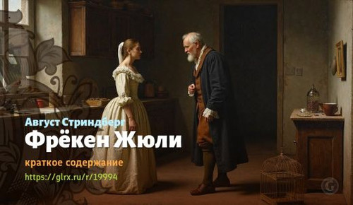 Читать краткий пересказ книги Августа Стриндберга «Фрекен Жюли». Фрекен Жюли, Стриндберг, краткое со.jpg