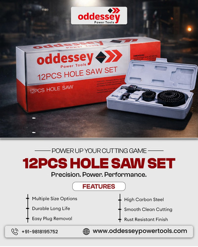 Premium 12PCS Hole Saw Set by Oddessey Power Tools – Precision Cutting.jpg