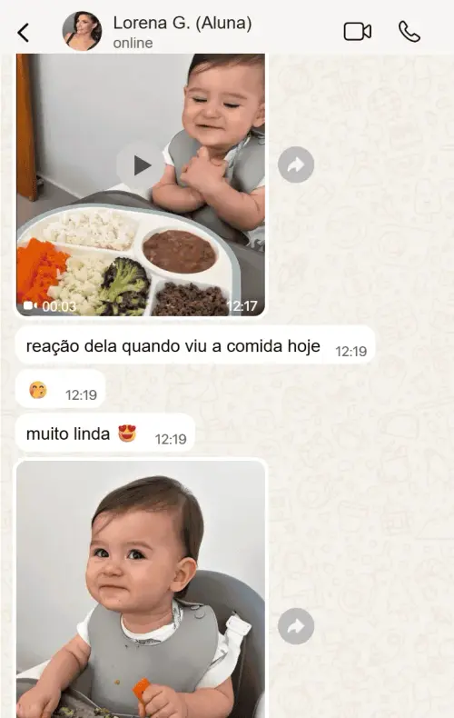 Depoimento de mãe