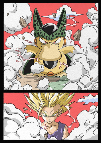 son gohan psyduck cell and perfect cell pokemon and 2 more drawn by wesatinthecar sample 55c7d74655.jpg
