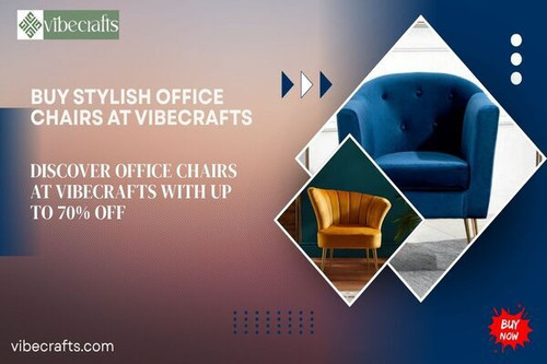 Office Chairs by Vibecrafts for Work Comfort.jpg