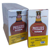 CHARUTO PHILLIES TITAN COGNAC Display 10 maços (4)