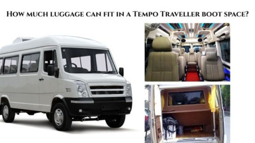 How much luggage can fit in a Tempo Traveller boot space.jpg