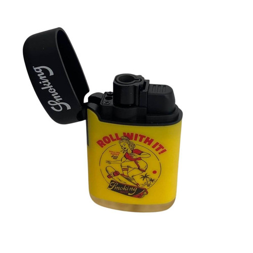 Isqueiro Maçarico Zengaz ZL 3B Mega Jet Emb Bicolor Smoking (4) (1)