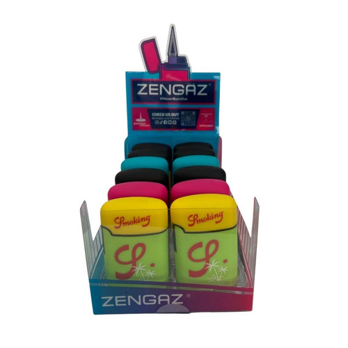 Isqueiro Maçarico Zengaz ZL 3B Mega Jet Emb Bicolor Smoking (1) (1)