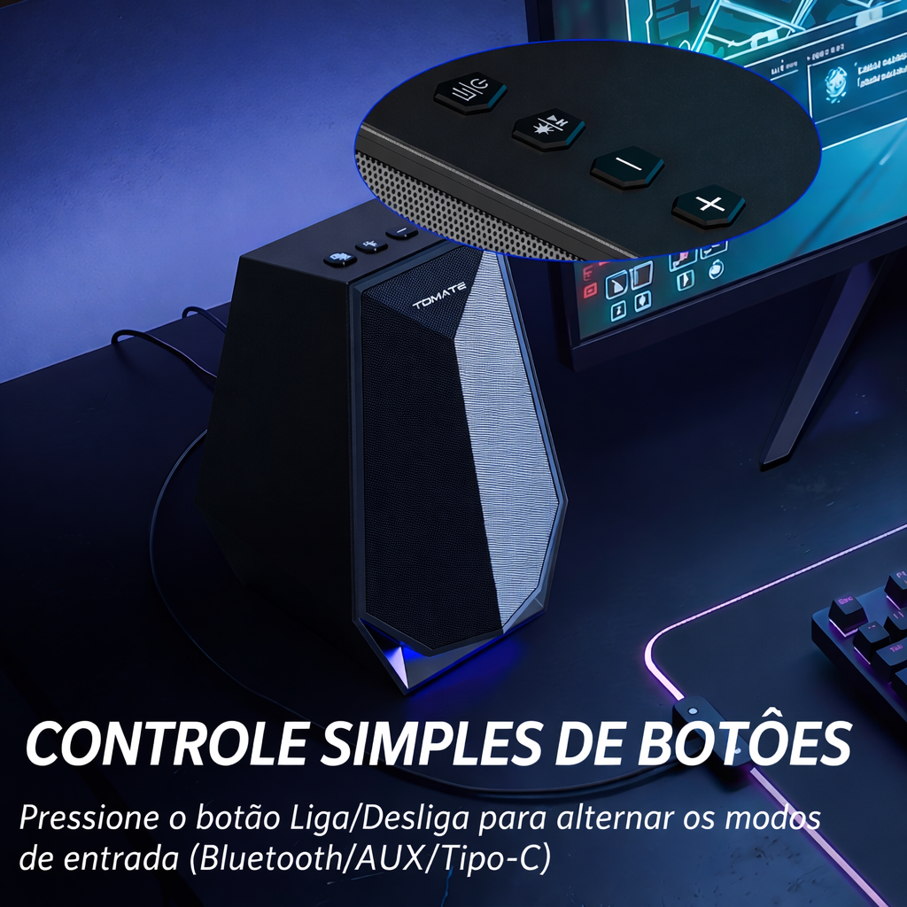 Caixa de Som Gamer 40w - miniatura 5