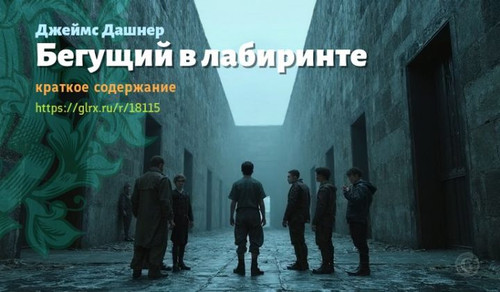 Читать краткий пересказ книги Джеймса Дашнера «Бегущий в лабиринте». Бегущий в лабиринте, Дашнер, кр.jpg