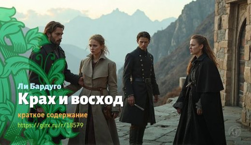 Читать краткий пересказ книги Ли Бардуго «Крах и восход». Крах и восход, Бардуго, краткое содержание.jpg