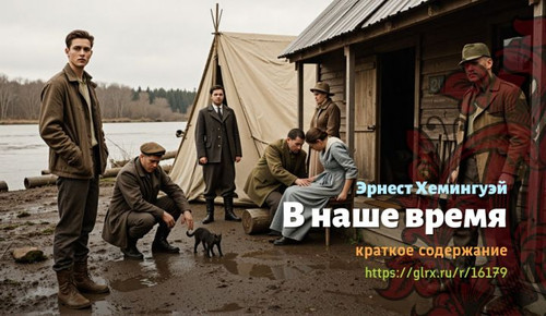 Читать краткий пересказ книги Эрнеста Хемингуэя «В наше время». В наше время, Хемингуэя, краткое сод.jpg