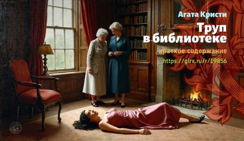 Читать краткий пересказ книги Агаты Кристи «Труп в библиотеке». Труп в библиотеке, Кристи, краткое с.jpg