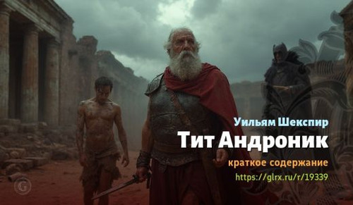 Читать краткий пересказ книги Уильяма Шекспира «Тит Андроник». Тит Андроник, Шекспир, краткое содерж.jpg