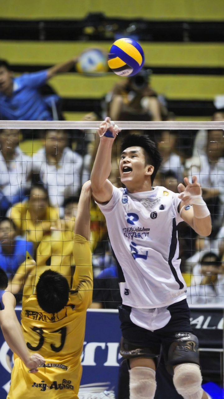 UAAP men's volleyball UST books Final Four, fends off Adamson