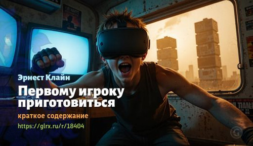 Читать краткий пересказ книги Эрнеста Клайна «Первому игроку приготовиться». Первому игроку приготов.jpg