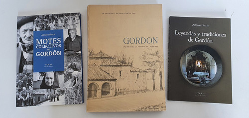tres libros sobre gordon