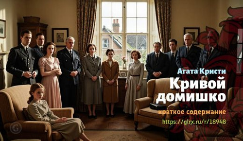 Читать краткий пересказ книги Агаты Кристи «Кривой домишко». Кривой домишко, Кристи, краткое содержа.jpg