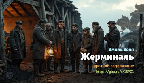 Читать краткий пересказ романа _ «Жерминаль». Жерминаль, Эмиль Золя, краткое содержание Эмиль Золя.jpg