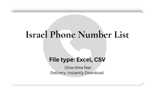 Israel Phone Number List.jpg