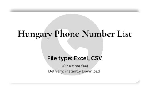 Hungary Phone Number List.jpg